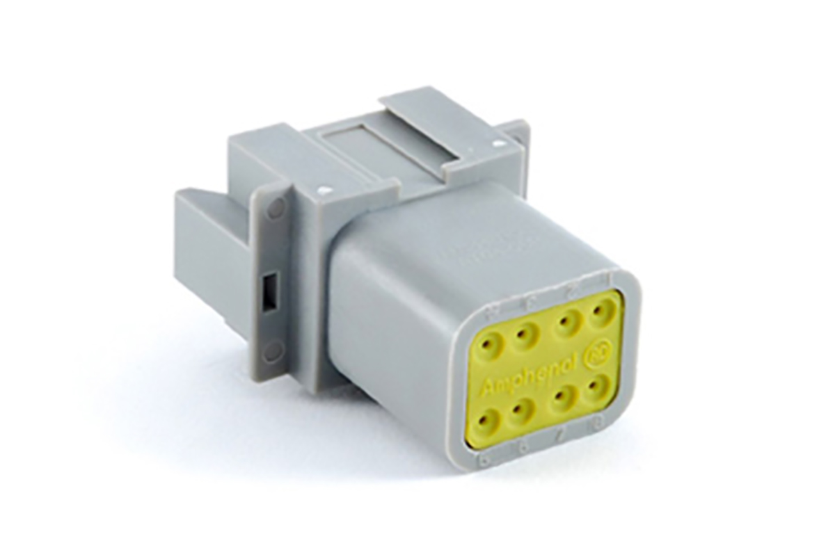 Amphenol Industrial, AT Automotive Connector Socket Grey Cable Mount 8 Way, Crimp Termination AT04-08PA-RD01