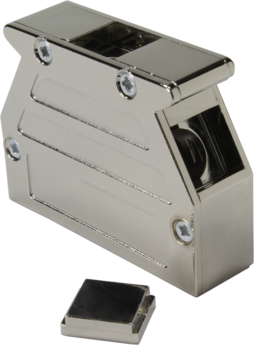 HARTING Thermoplastic Angled, Straight D Sub Backshell, 25 Way