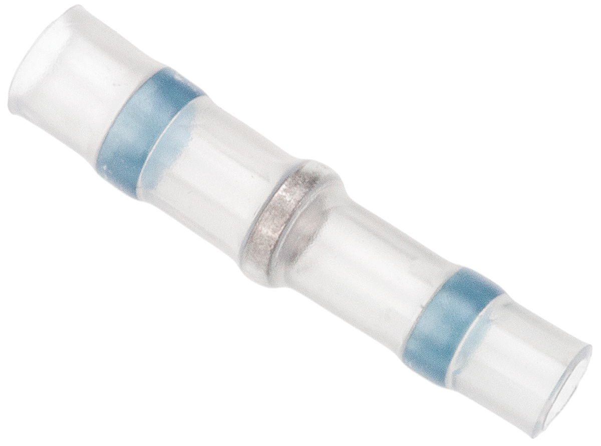 TE Connectivity Transparent Polyolefin Solder Sleeve 24.5mm Length 1 → 3mm Cable Diameter