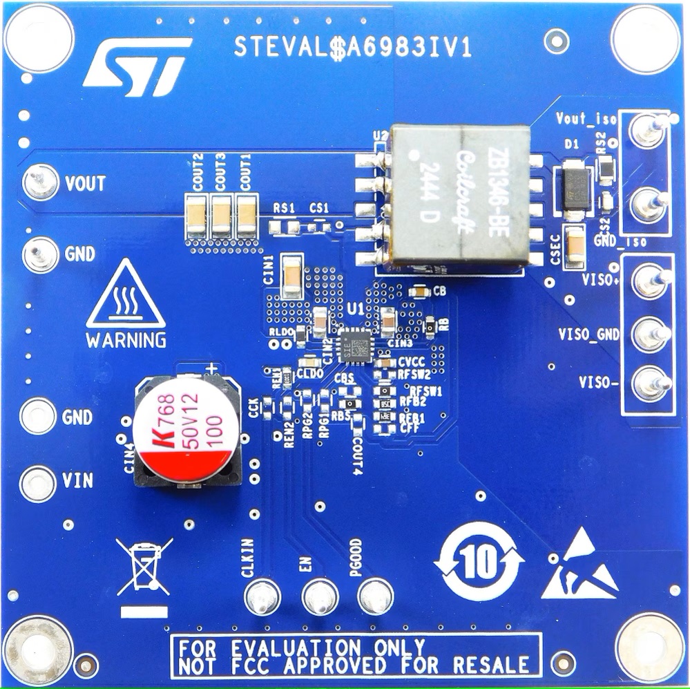 STMicroelectronics STEVAL-A6983IV1 Buck Converter Buck Converter STEVAL-A6983IV1