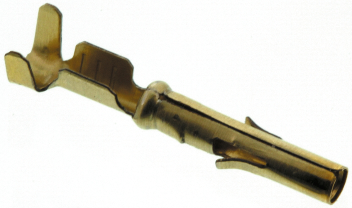 TE Connectivity Miniature Rectangular Series Female Crimp Terminal, 26AWG Min, 18AWG Max