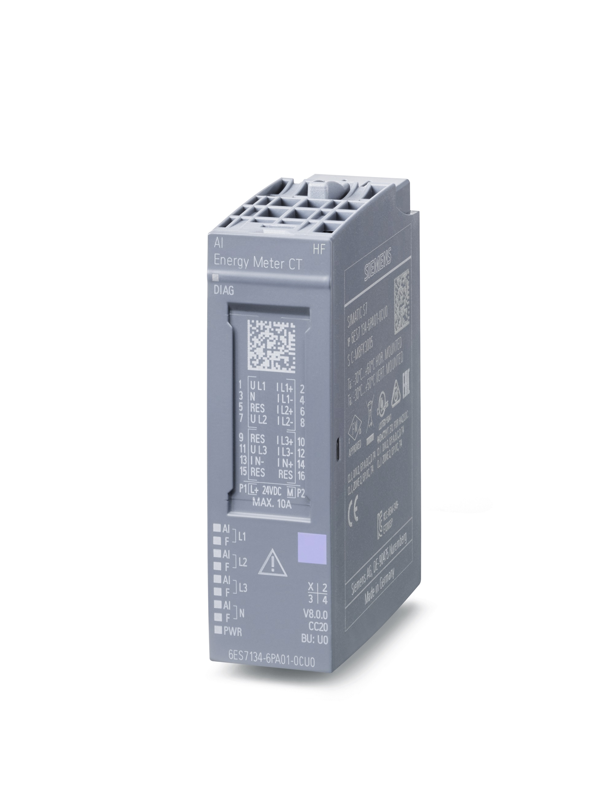 Siemens SIMATIC ET 200SP Series I/O module for Use with BU Type U0, Analog