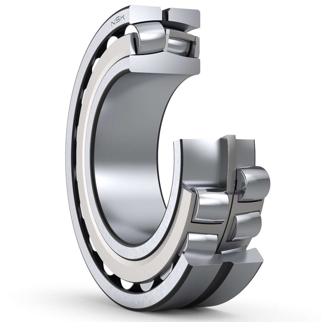 NSK 21306CDE4 Straight 30 mm ID Spherical Roller Bearing, 72 mm OD