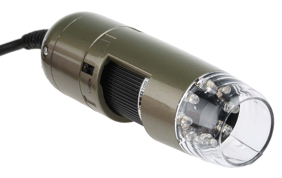 Dino-Lite AM4113TL USB  Digital Microscope, 1280 x 1024 pixels, 20 → 90X Magnification