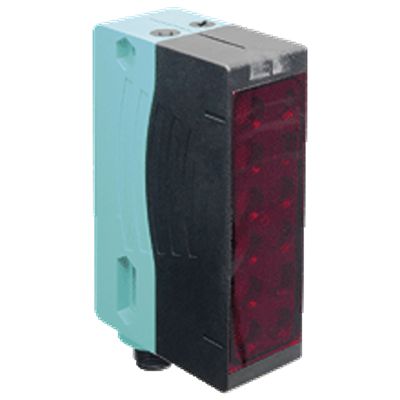 Pepperl + Fuchs Retroreflective Photoelectric Sensor, Rectangular Sensor, 4 m Detection Range Plug and Connect