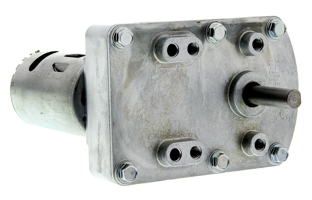 Mellor Electric Brushed Geared DC Geared Motor, 24 V dc, 30 Ncm, 240 rpm, 8mm Shaft Diameter