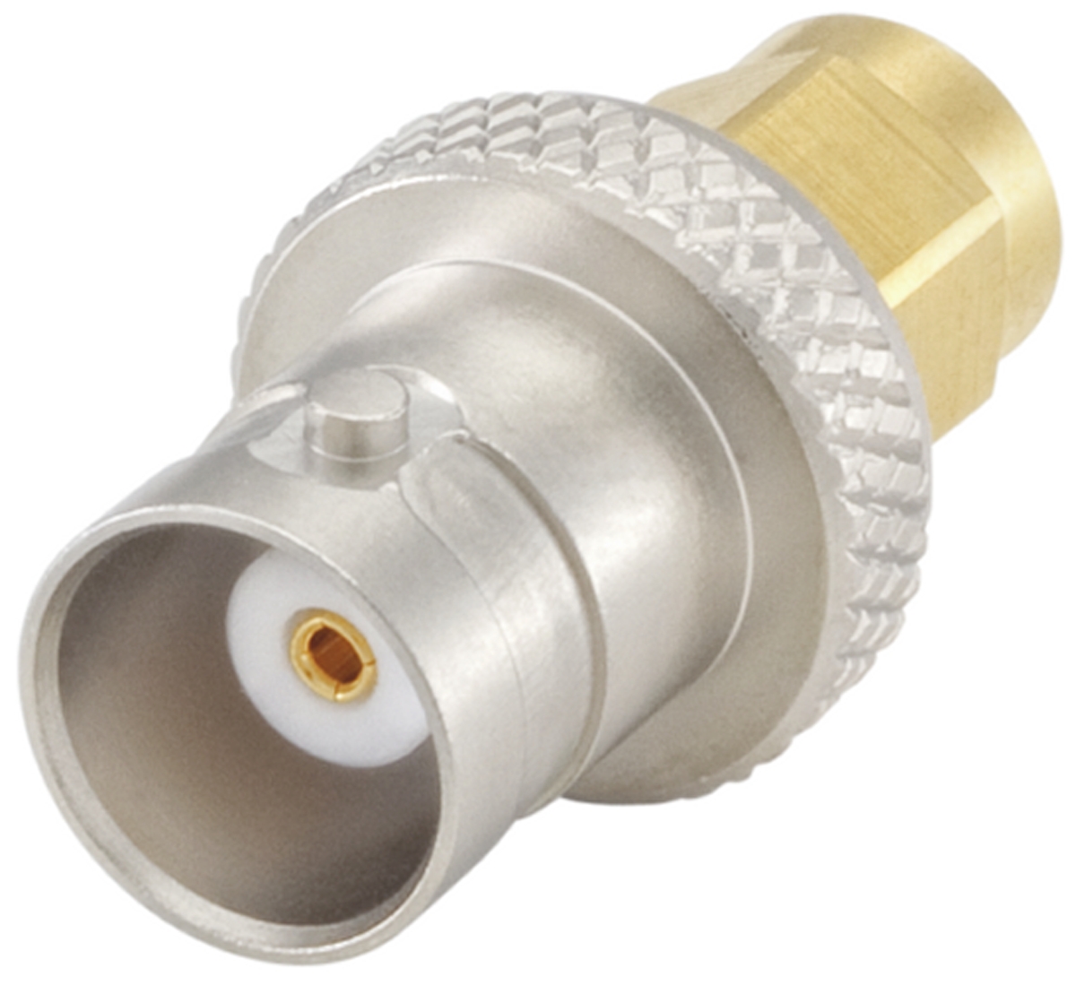 Rosenberger Straight 50Ω RF Adapter SMA Plug to BNC Socket 18GHz