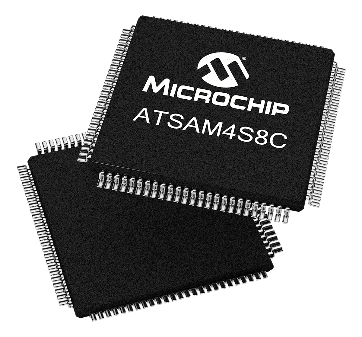 Microchip ATSAM4S8CA-AU, 32 bit ARM Cortex M4, SAM3S Microcontroller, 50 MHz, 512kB FLASH, 100-Pin LQFP