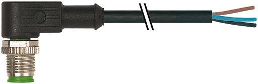 Murrelektronik Limited Male 4 way M12 to Free End Sensor Actuator Cable, 5 m