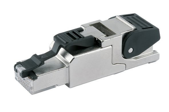 WAGO 750 Series Plug RJ45 Connector, Cat6a 1 Port 8 -Way