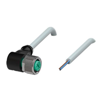 Pepperl + Fuchs Female 3 way M12 to 3 way Sensor Actuator Cable, 5 m