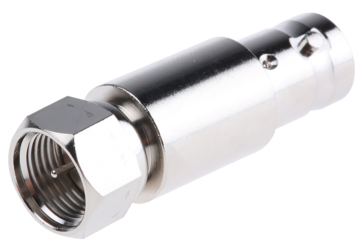 Telegartner Straight RF Adapter BNC Socket to Type F Plug