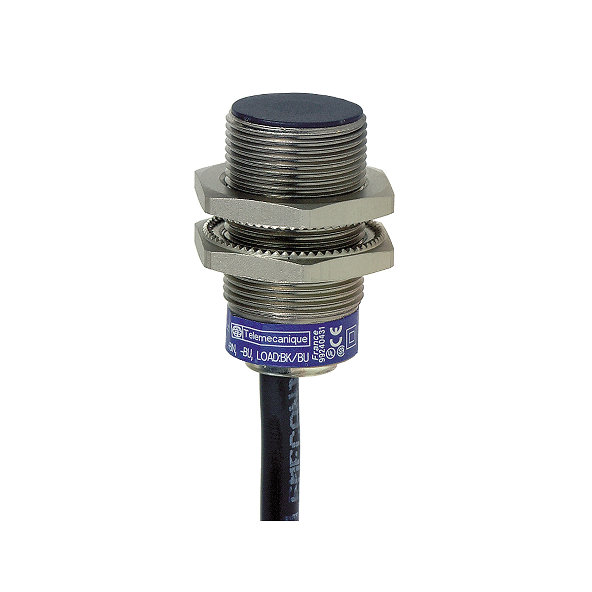 Telemecanique Sensors Inductive Threaded Barrel Proximity Sensor, M18, 10 mm Detection, PNP NC, 10 → 36 V dc, 12
