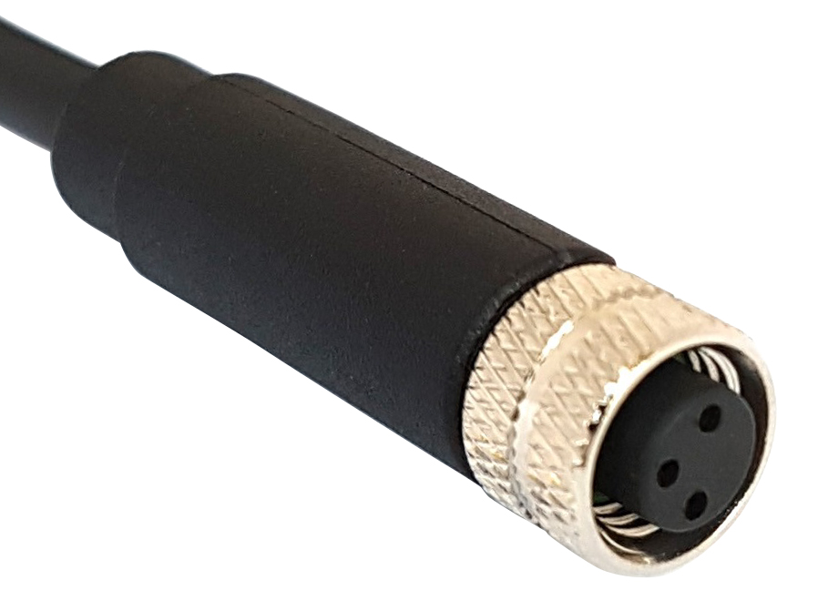 Bulgin Male/Female M8 to Unterminated 5 way Free End Sensor Actuator Cable