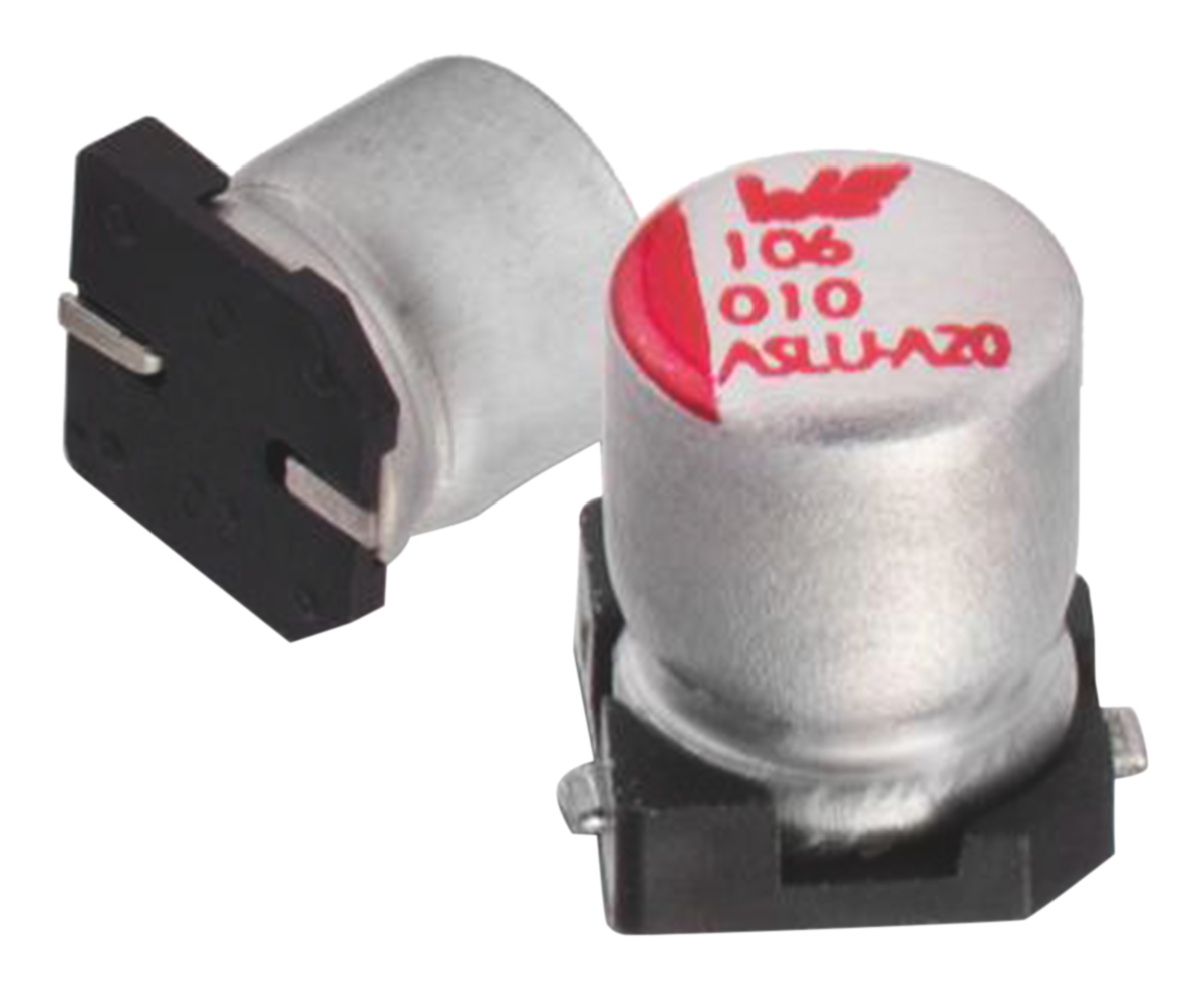 Wurth Elektronik 220nF Aluminium Electrolytic Capacitor 50V dc, Surface Mount - 865090640002