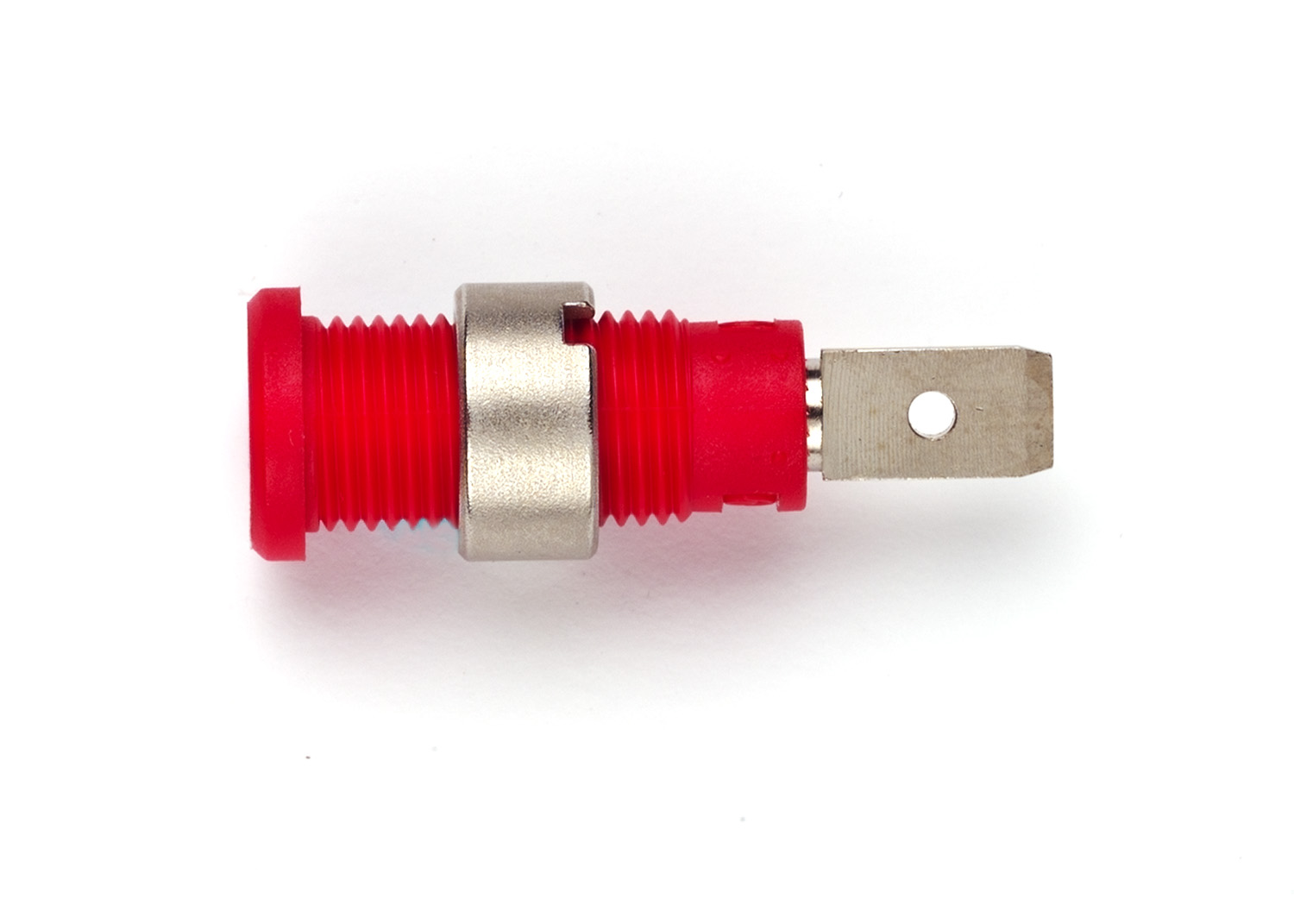Pomona Red Female Banana Socket, Solder Termination, 10A, 600V