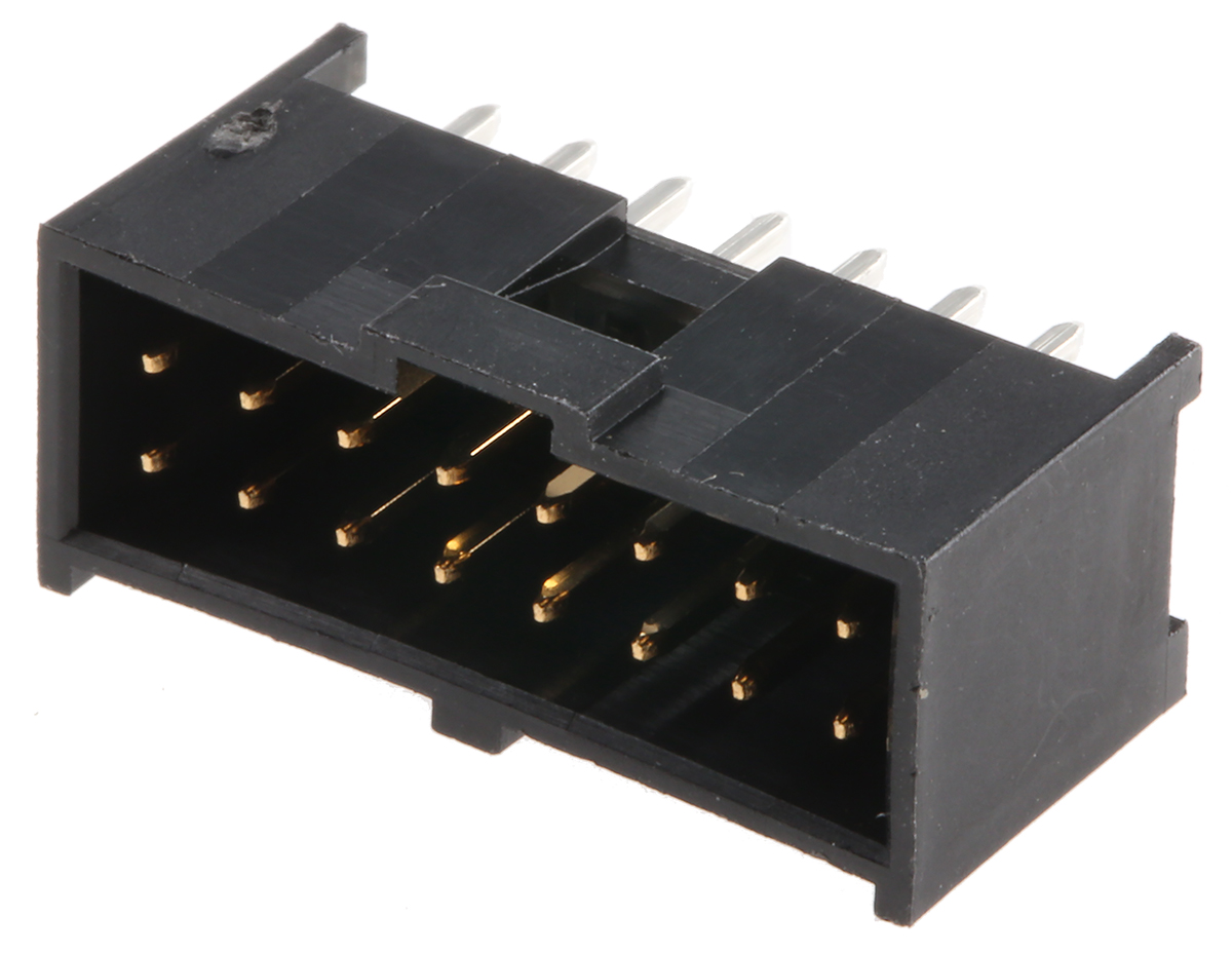 Molex C-Grid III Series Vertical Through Hole PCB Header, 16 Contact(s), 2.54 mm Pitch, 2 Row, Shrouded