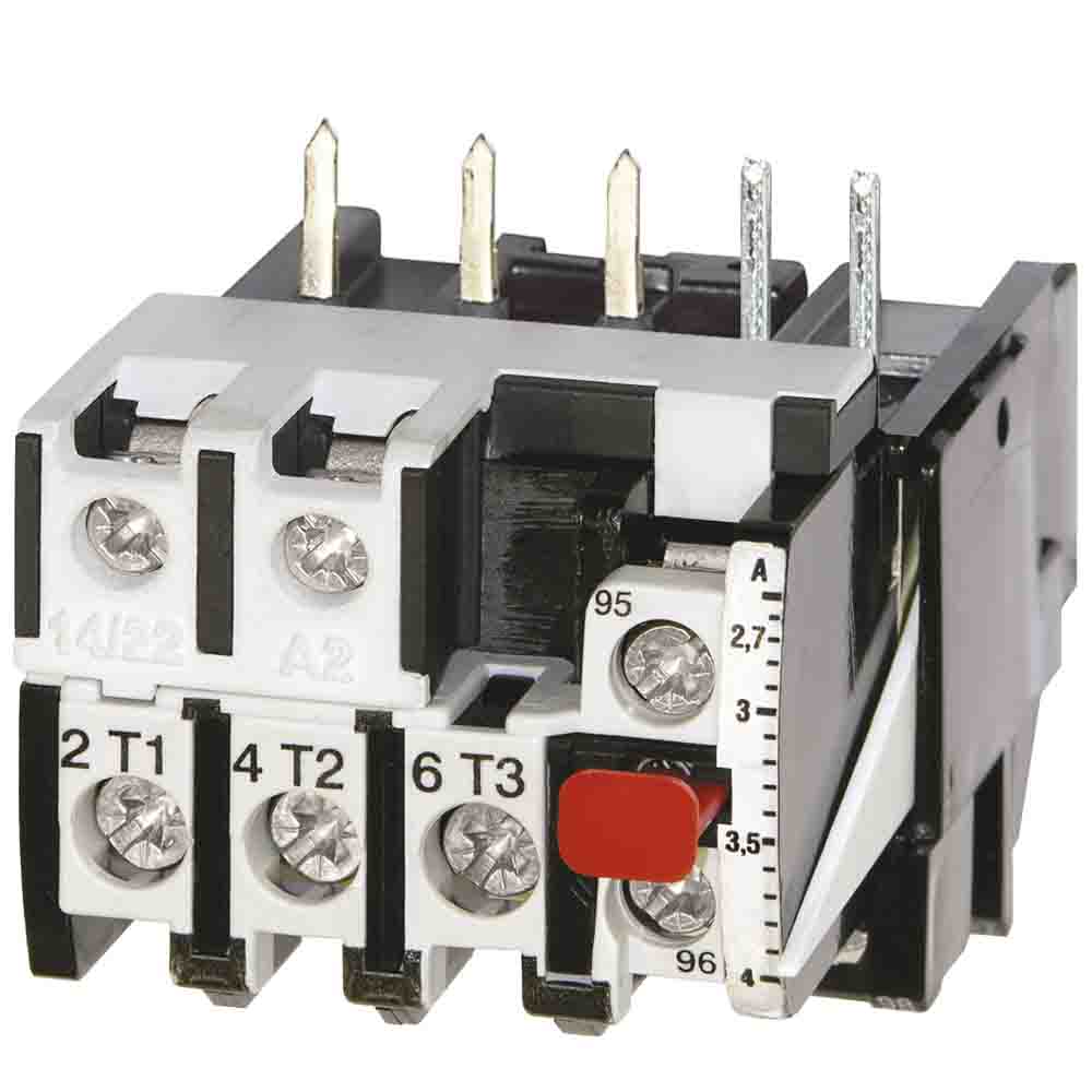 Omron J7TKN Overload Relay, 2.7-4 A F.L.C, 23 A Contact Rating, 24 Vdc, 3P