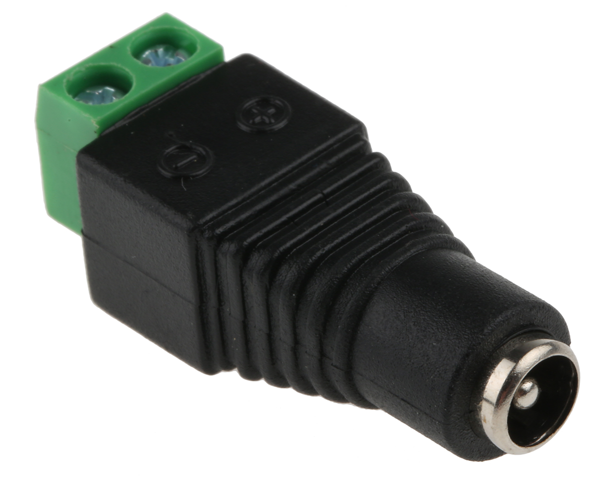 RS PRO DC Socket Rated At 1A, 16 V, Cable Mount, Nickel Plated