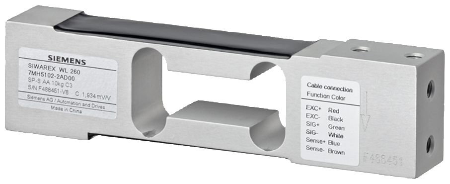Siemens SIWAREX WL Series Single Point Load Cell, 20kg Range, Compression Measure