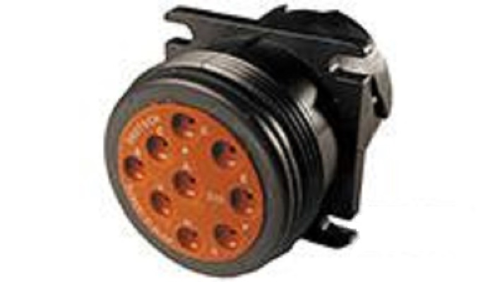 Deutsch, HD Automotive Connector Socket Black 9 Way HD10-9-1939PE