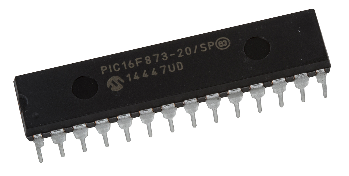 Microchip PIC16F873-20/SP, 8 bit PIC, PIC16F87X Microcontroller, 20 MHz, 14kB FLASH, 28-Pin SPDIP