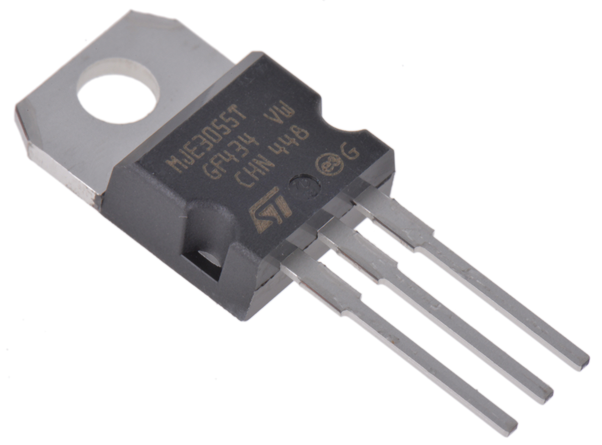 STMicroelectronics MJE3055T NPN Transistor, 10 A, 60 V, 3-Pin TO-220