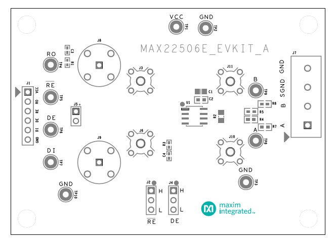 Maxim Integrated MAX22506E Evaluation Kit MAX22506E Evaluation Kit for 50MHz Signal/Function Generator, 500mA DC Power