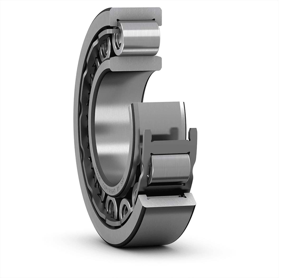 SKF NU 307 ECJ 35 mm ID Roller Bearing, 80 mm OD