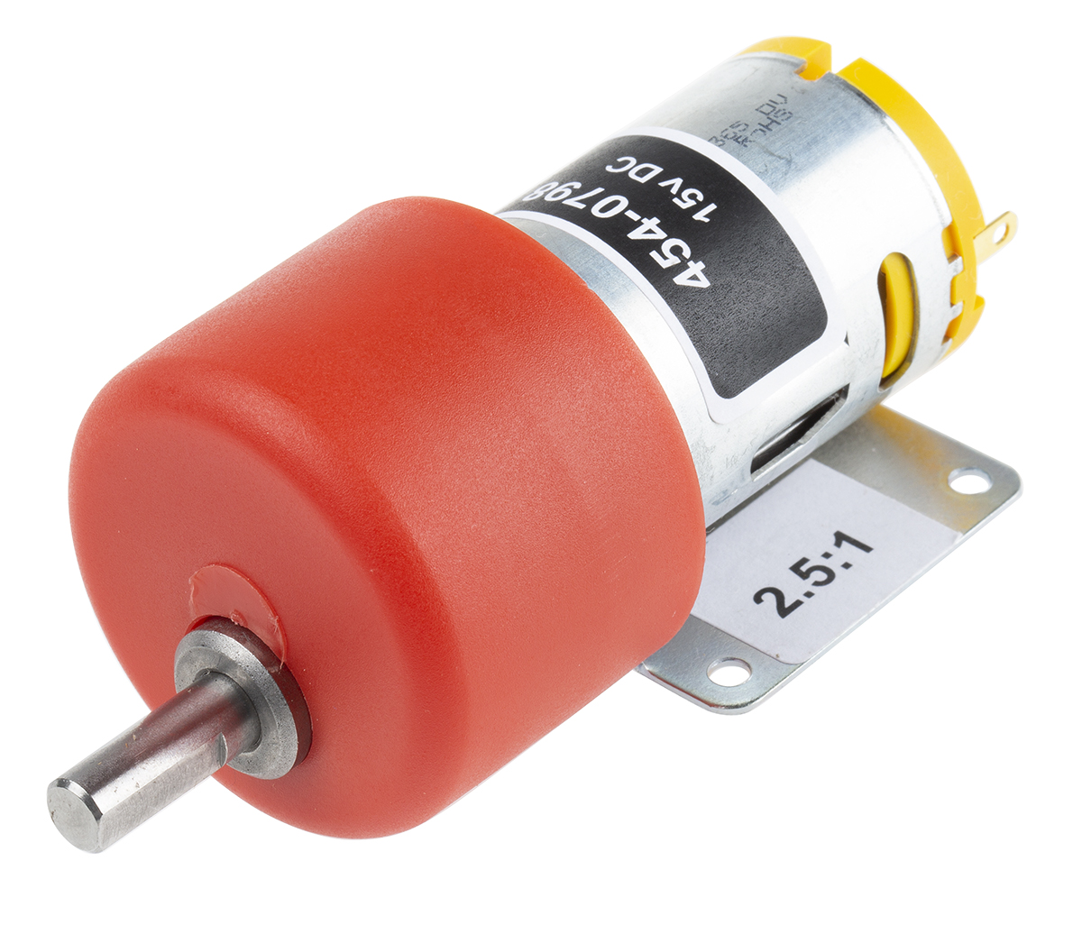 RS PRO Brushed Geared DC Geared Motor, 7.92 W, 12 V dc, 5 Ncm, 3948 rpm, 6mm Shaft Diameter