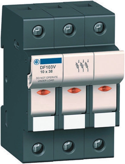 Schneider Electric 50A Rail Mount Fuse Holder for 14 x 51mm Fuse, 2P, 690V ac