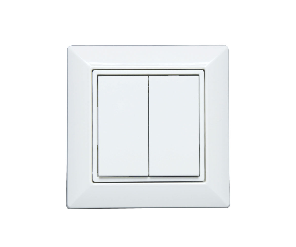 Finder White Smart Light Switch, 4 Way, 1Y