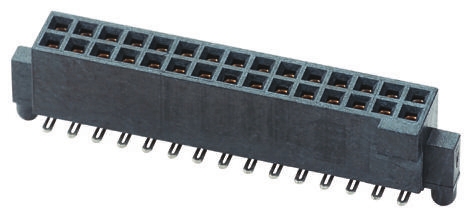 Samtec SFM Series Straight Surface Mount PCB Socket, 60-Contact, 2-Row, 1.27mm Pitch, Solder Termination