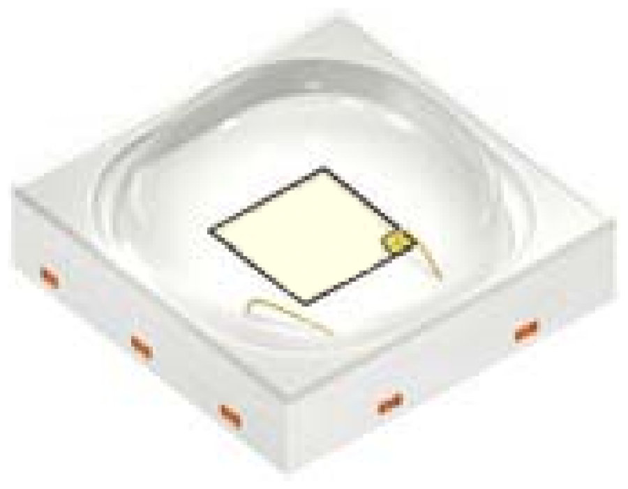 ams OSRAM2.93 V Blue-Green LED  SMD, OSCONIQ P 3030 GV QSSPA1.13-JZKZ-V1V6-1