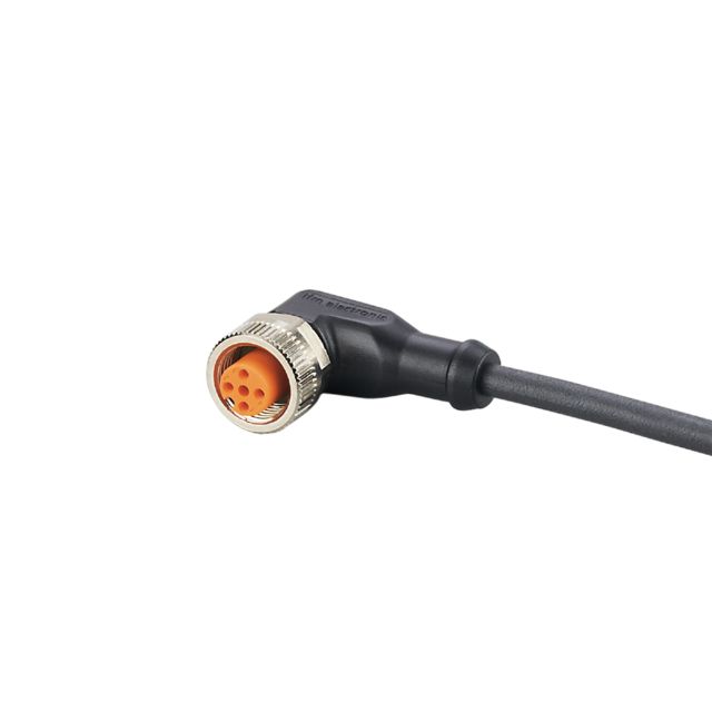 ifm electronic Female 1 way M12 to Unterminated Actuator/Sensor Cable, 5 m