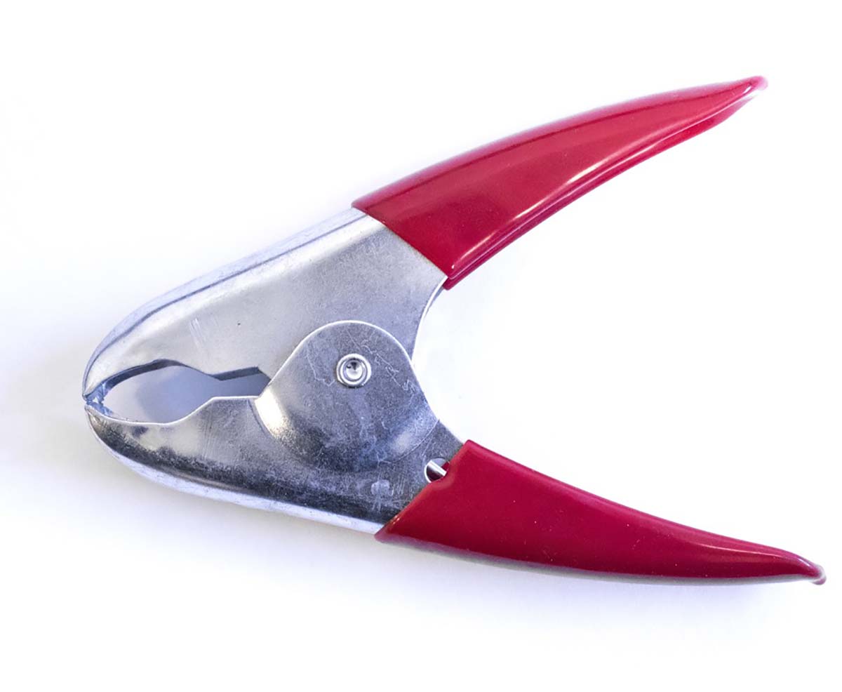 Mueller Electric Crocodile Clip, Zinc-Plated Steel Contact, 300A, Red