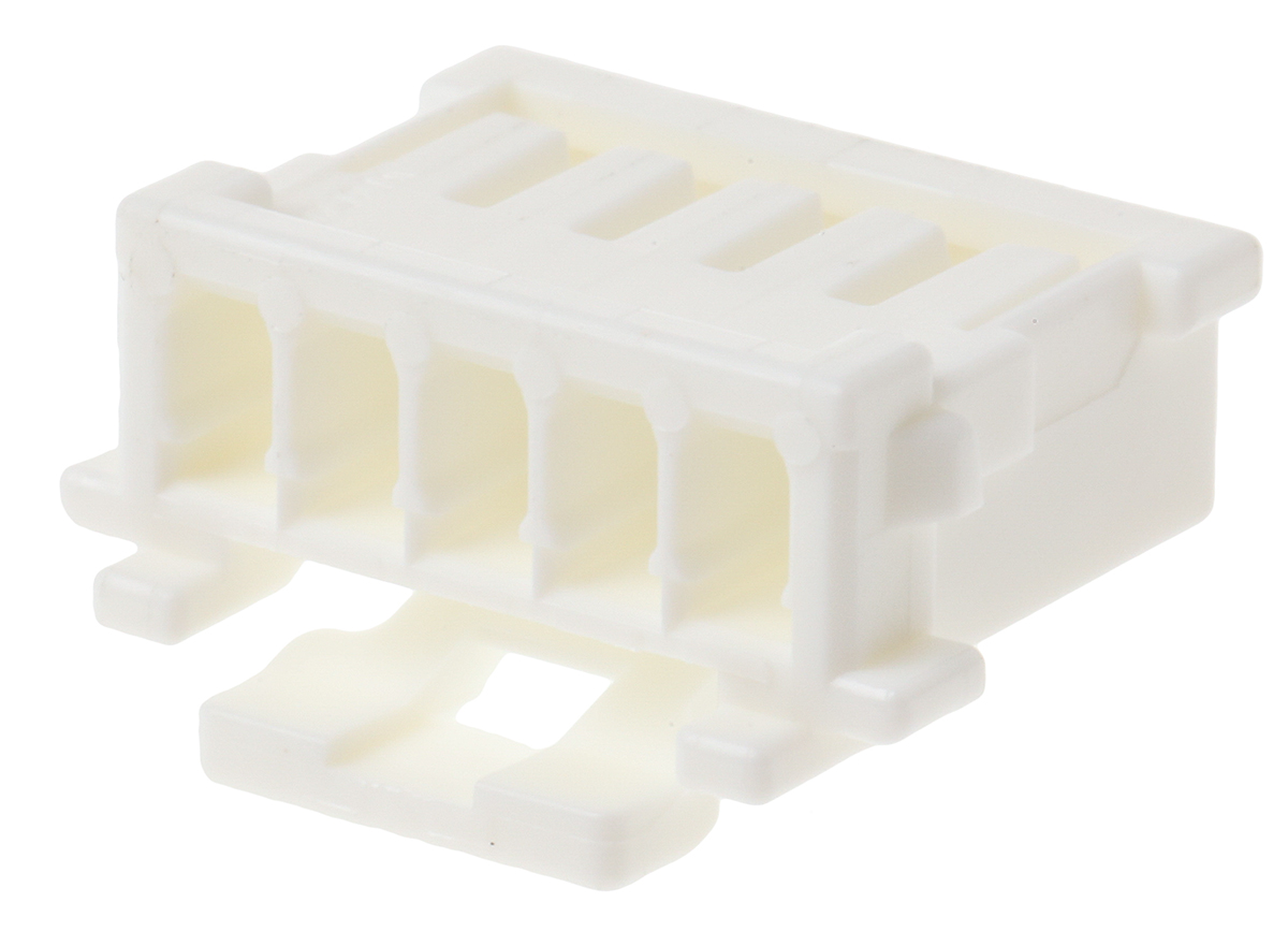 Molex, MicroClasp Female Connector Housing, 2mm Pitch, 5 Way, 1 Row