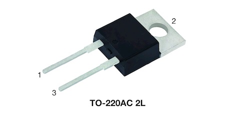 Vishay 650 V 4 A Rectifier & Schottky Diode Schottky 3-Pin TO-220AC 2L VS-3C04ET07T-M3