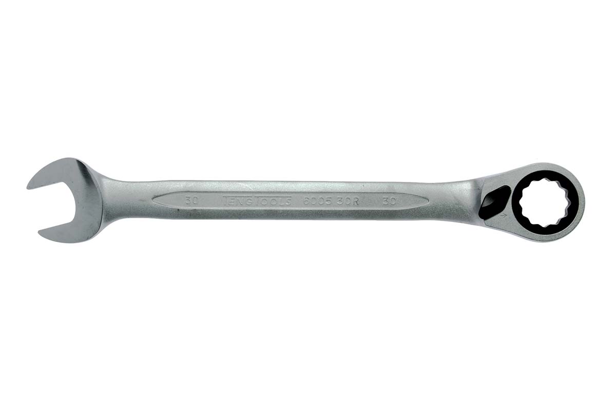 Teng Tools Combination Ratchet Spanner, 30mm, 403 mm Overall