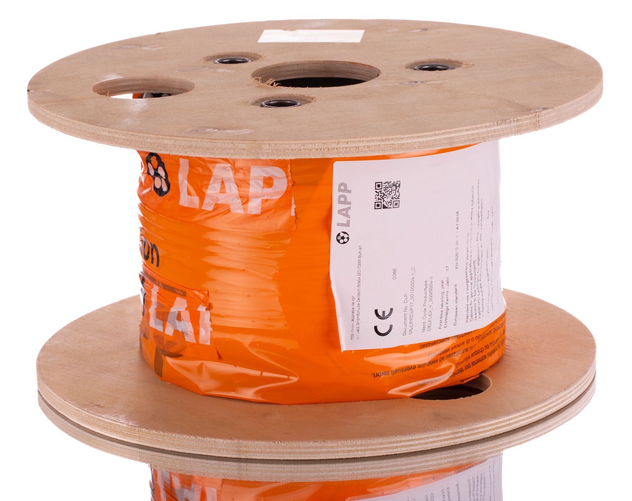 Lapp ÖLFLEX CLASSIC 100 Control Cable, 3 Cores, 1.5 mm² CSA 16 AWG, Unscreened, 50 m, Grey Polyvinyl Chloride Sheath