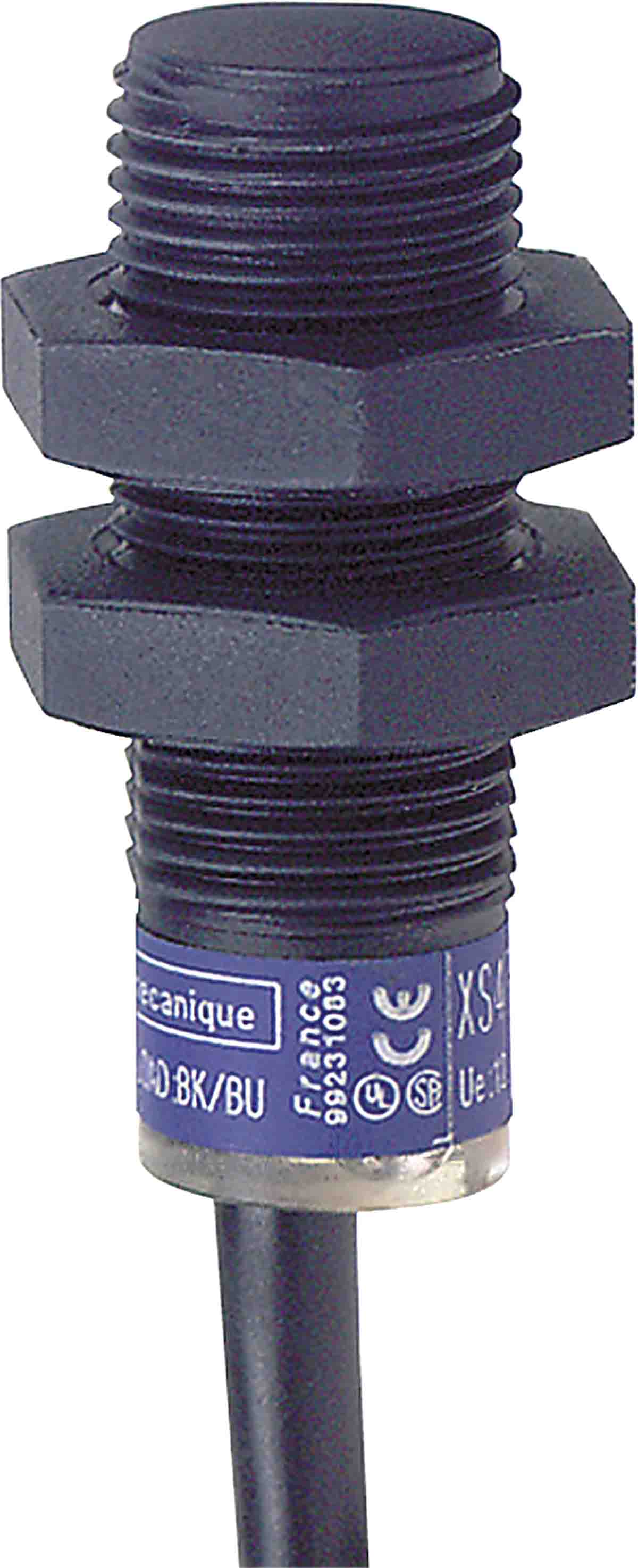 Telemecanique Sensors Inductive Threaded Barrel Proximity Sensor, M12, 4 mm Detection, PNP NC, 12 → 24 V dc