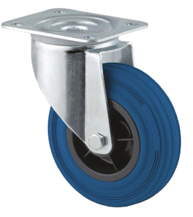 Tente Swivel Castor Wheel, 70kg Capacity, 80mm Wheel