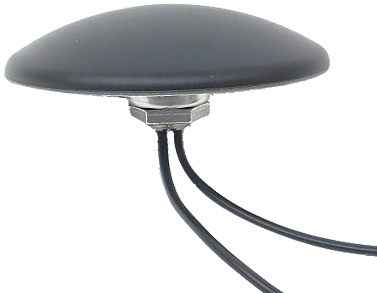 Siretta TANGO15/3M/SMAM/SMAM/S/S/22 Dome Multiband Antenna with SMA Connector, 2G (GSM/GPRS), 3G (UTMS), GPS