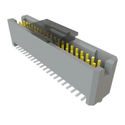 Samtec TFM Series Vertical Surface PCB Header, 40 Contact(s), 1.27 mm Pitch, 2 Row, Shrouded