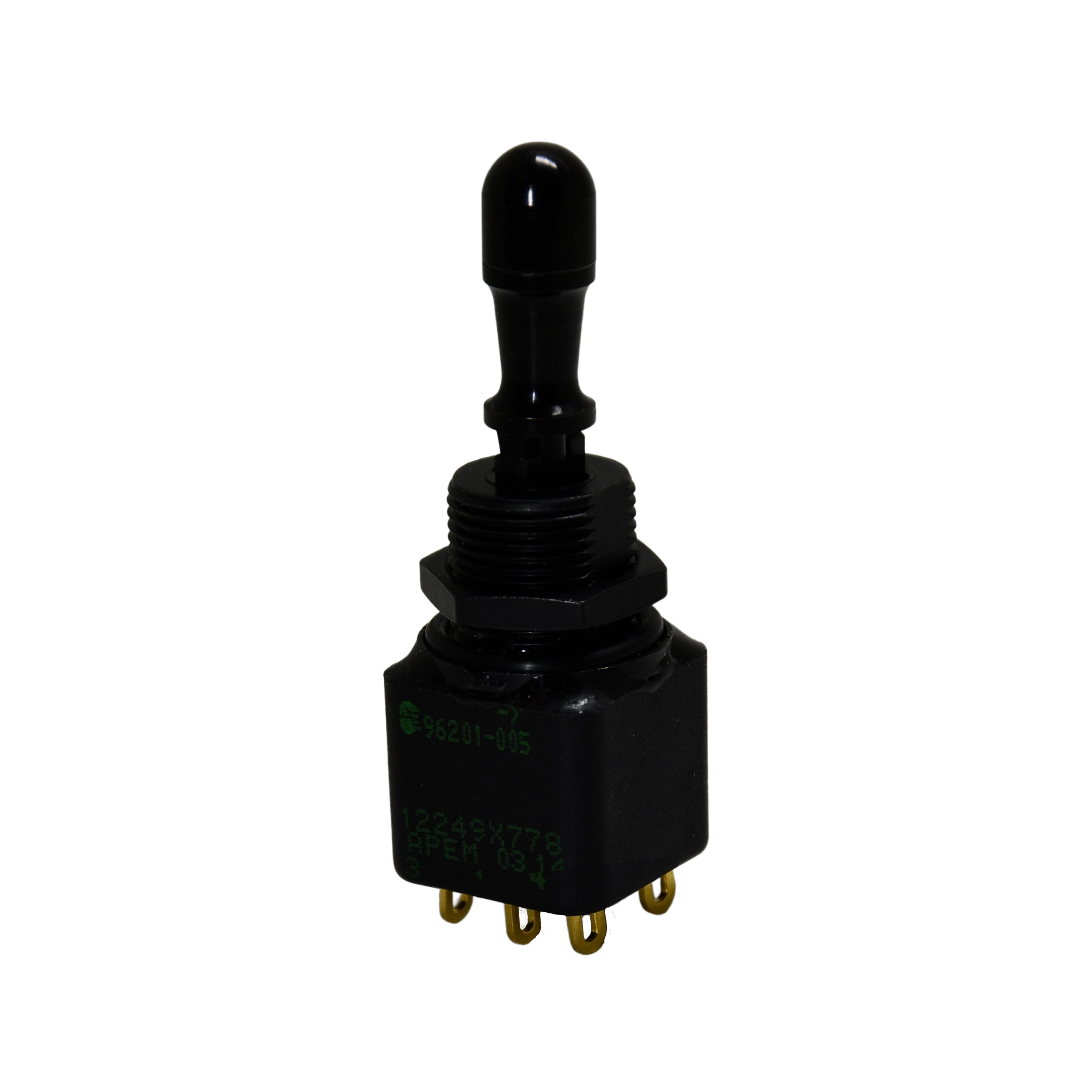 APEM Toggle Switch, Panel Mount, On-Off-On, DPST, Solder Lug Terminal, 30V dc