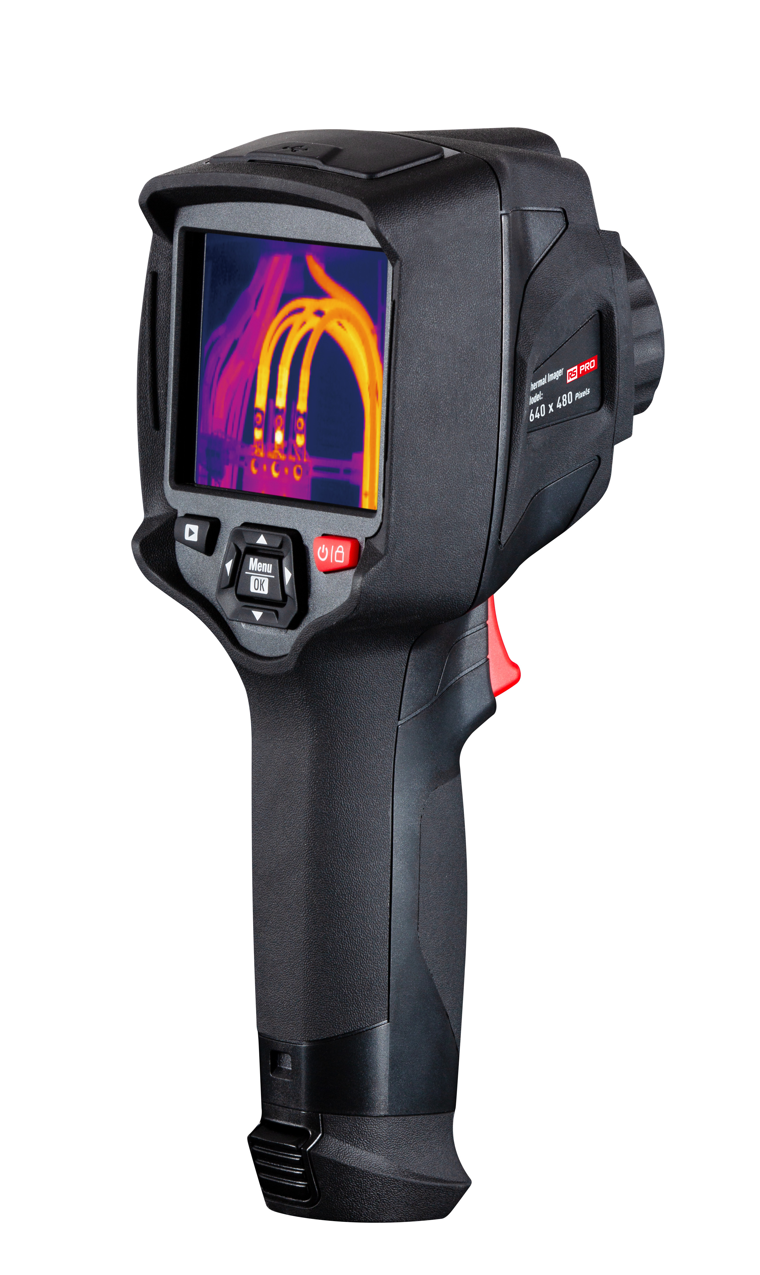 RS PRO RS-9888 USB, Wi-Fi Thermal Imaging Camera, -20 → +550 °C, 640 x 480pixel Detector Resolution