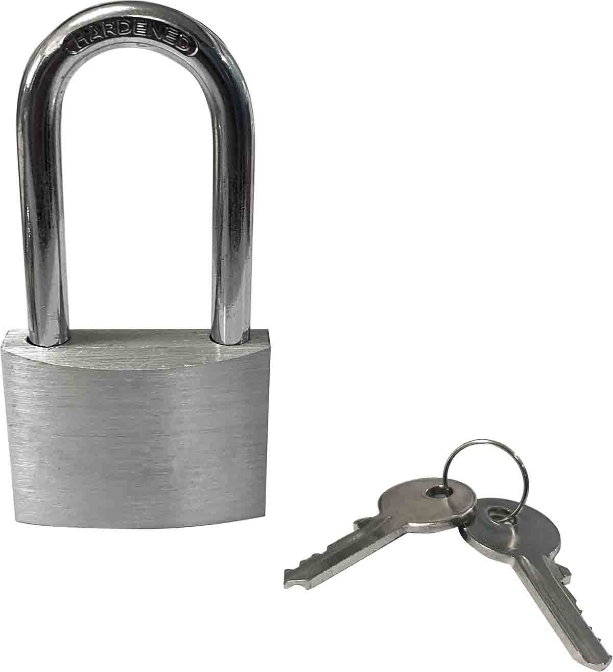 RS PRO Key Aluminium, Steel Padlock, Keyed Alike, 7.16mm Shackle, 48.2mm Body