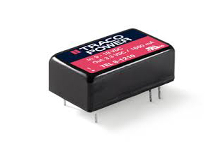 TRACOPOWER TEL 8 DC-DC Converter, 12V dc/ 665mA Output, 36 → 75 V dc Input, 8W, Through Hole, +80°C Max Temp