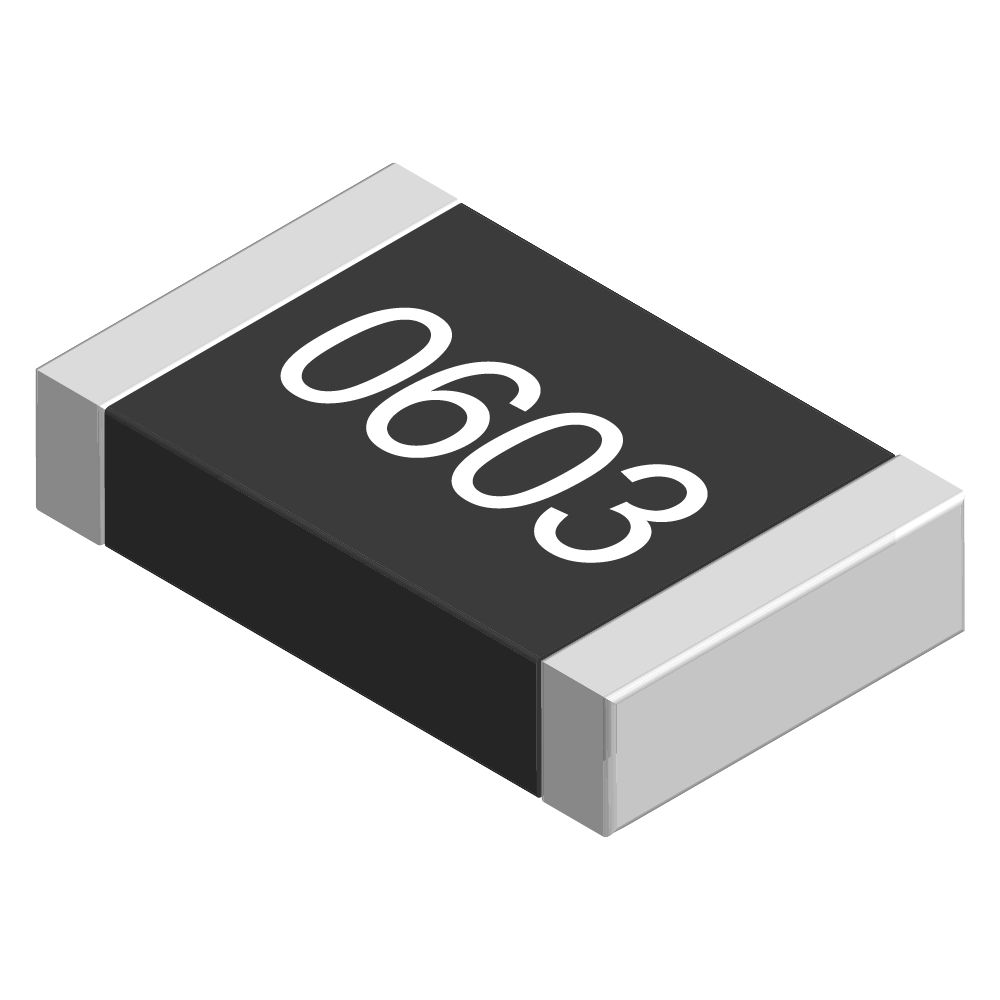 Vishay MCT 10 Ω, 0603 Thin Film Surface Mount Resistor ±1 % 0.12 W - MCT06030C1009FP500