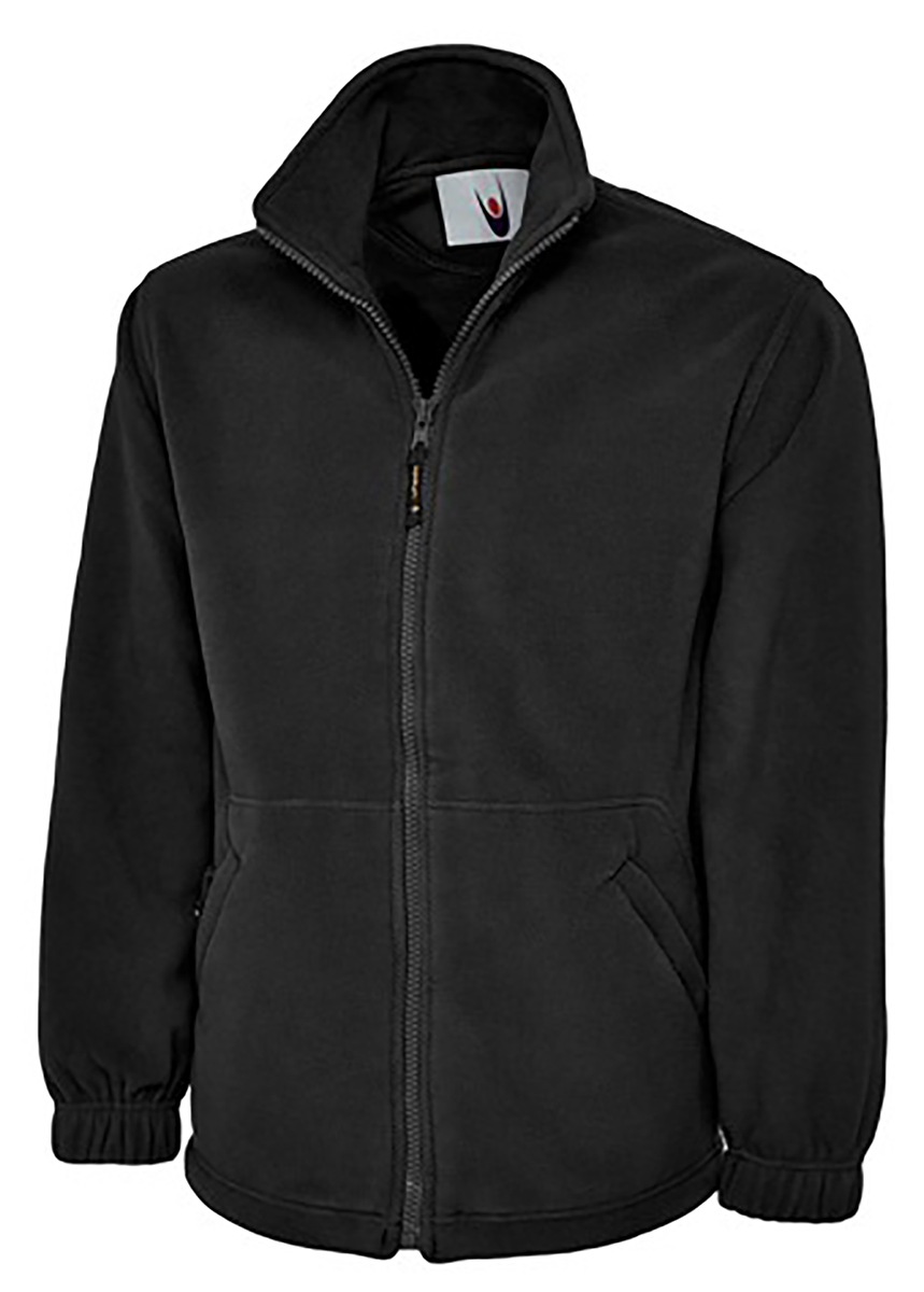 RS PRO Black Polyester Fleece Jacket XL